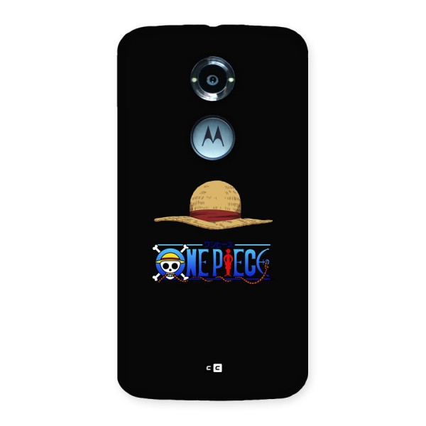 Straw Hat Back Case for Moto X2
