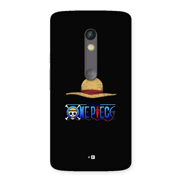 Straw Hat Back Case for Moto X Play