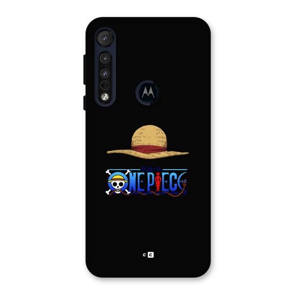 Straw Hat Back Case for Motorola One Macro