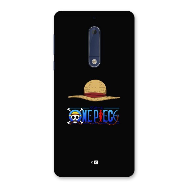 Straw Hat Back Case for Nokia 5