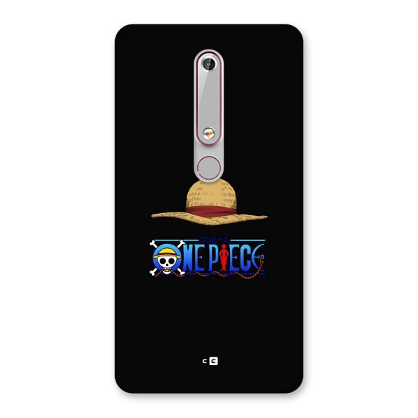 Straw Hat Back Case for Nokia 6.1