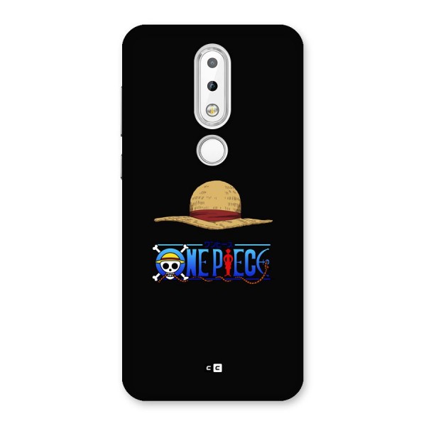 Straw Hat Back Case for Nokia 6.1 Plus