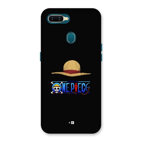 Straw Hat Back Case for Oppo A12