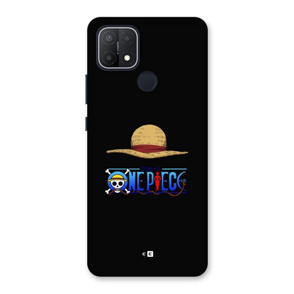 Straw Hat Back Case for Oppo A15