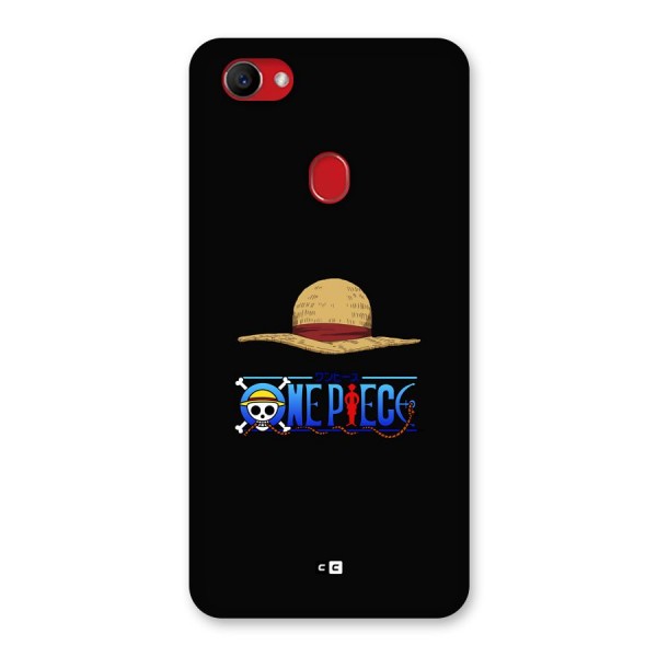 Straw Hat Back Case for Oppo F7