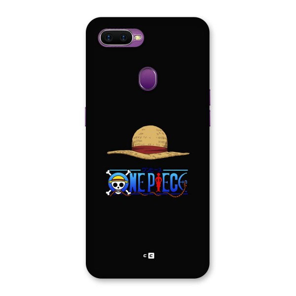 Straw Hat Back Case for Oppo F9