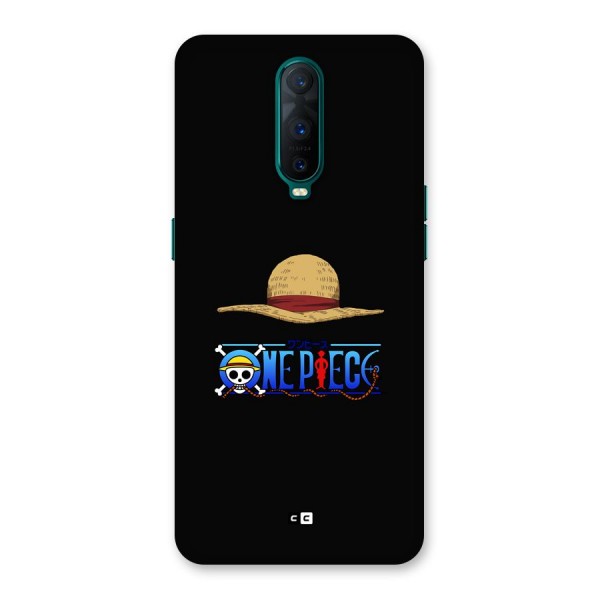 Straw Hat Back Case for Oppo R17 Pro