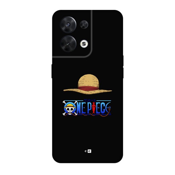 Straw Hat Back Case for Oppo Reno8 5G