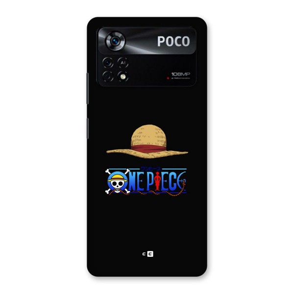 Straw Hat Back Case for Poco X4 Pro 5G