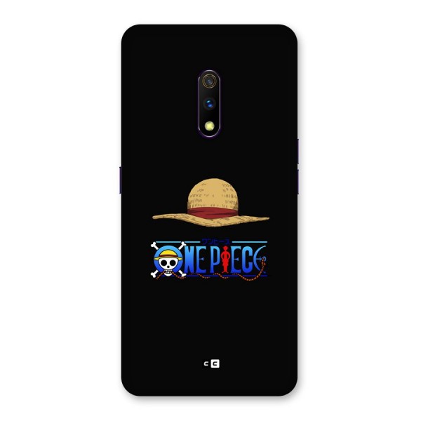 Straw Hat Back Case for Realme X