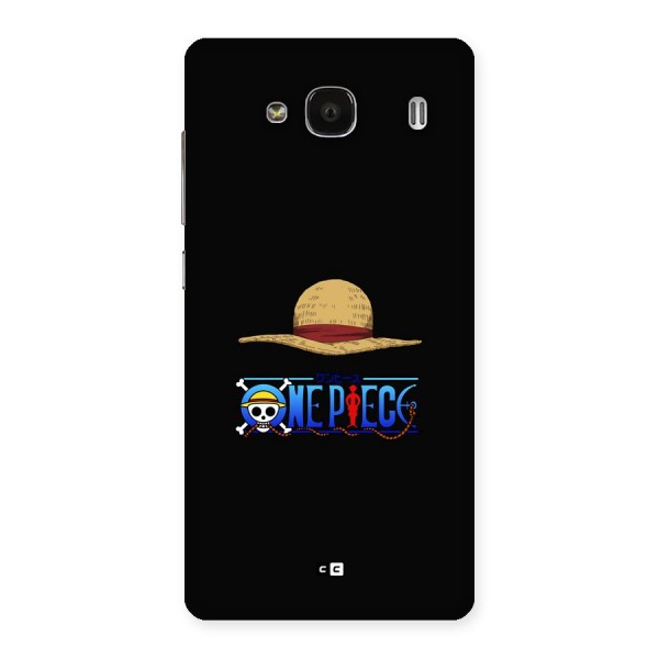 Straw Hat Back Case for Redmi 2
