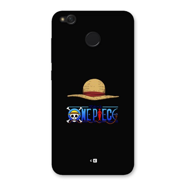 Straw Hat Back Case for Redmi 4