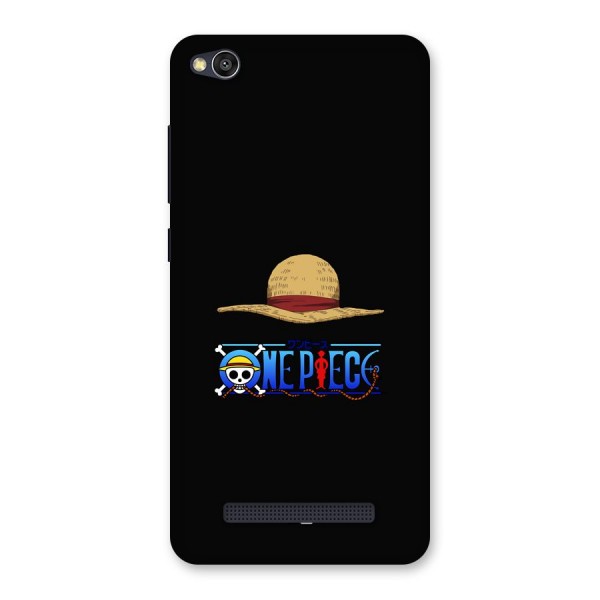 Straw Hat Back Case for Redmi 4A