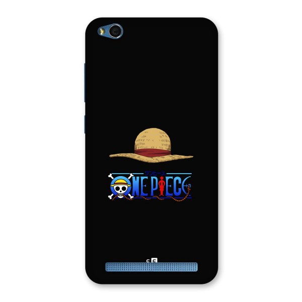 Straw Hat Back Case for Redmi 5A