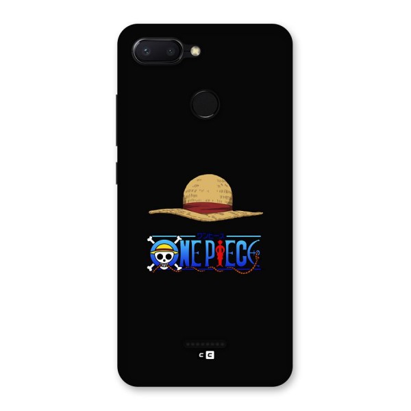 Straw Hat Back Case for Redmi 6