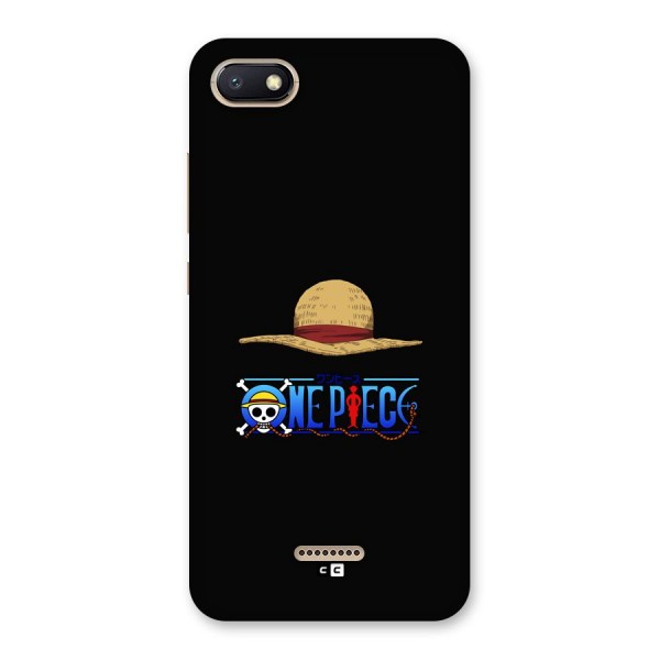 Straw Hat Back Case for Redmi 6A