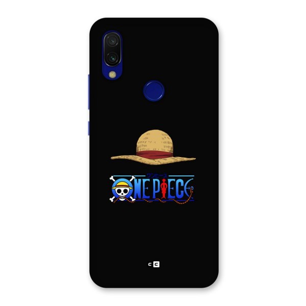 Straw Hat Back Case for Redmi 7