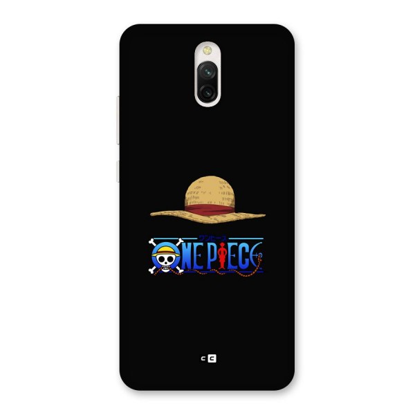 Straw Hat Back Case for Redmi 8A Dual