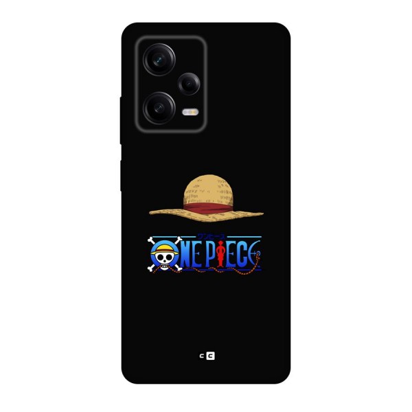 Straw Hat Back Case for Redmi Note 12 Pro