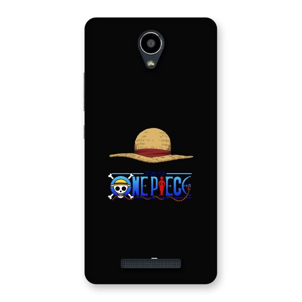 Straw Hat Back Case for Redmi Note 2