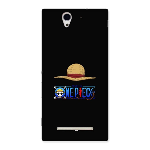 Straw Hat Back Case for Xperia C3