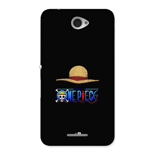 Straw Hat Back Case for Xperia E4