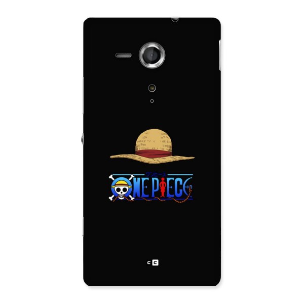 Straw Hat Back Case for Xperia Sp