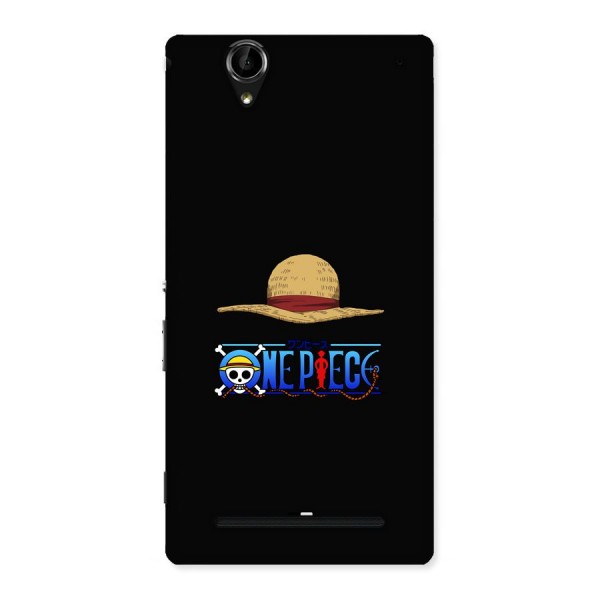 Straw Hat Back Case for Xperia T2