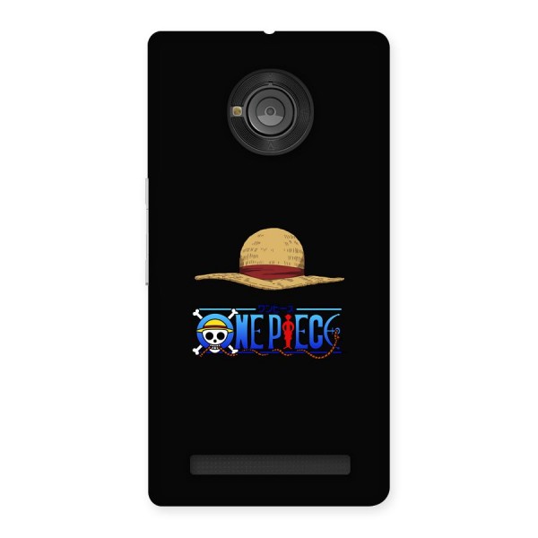 Straw Hat Back Case for Yuphoria