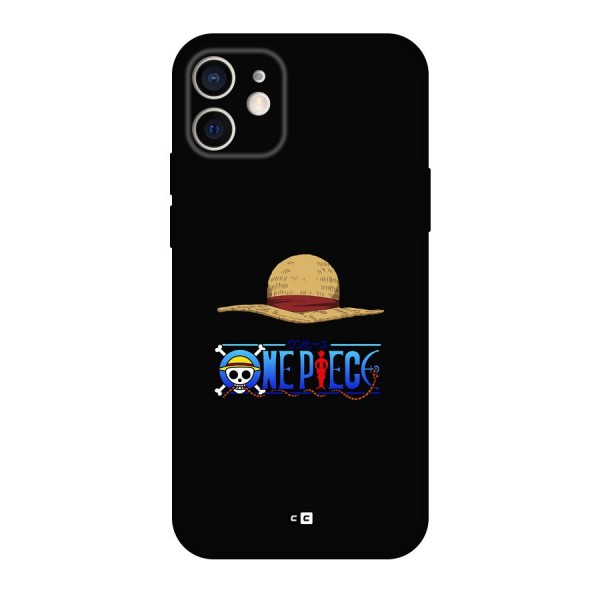 Straw Hat Back Case for iPhone 12