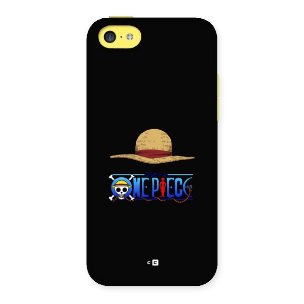 Straw Hat Back Case for iPhone 5C