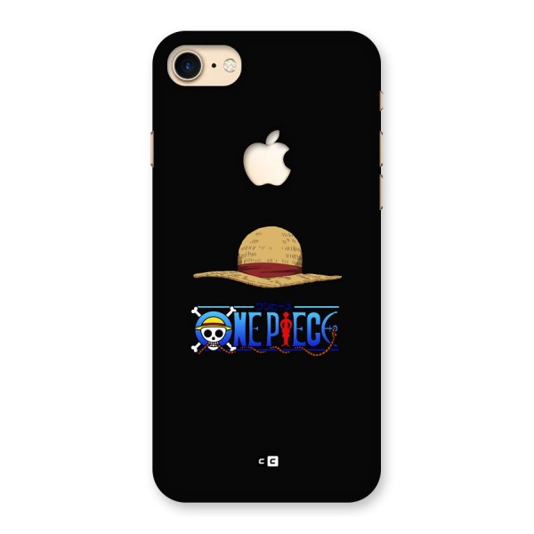 Straw Hat Back Case for iPhone 7 Apple Cut