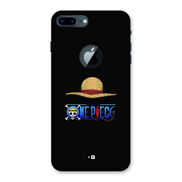 Straw Hat Back Case for iPhone 7 Plus Logo Cut