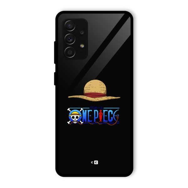 Straw Hat Glass Back Case for Galaxy A53 5G