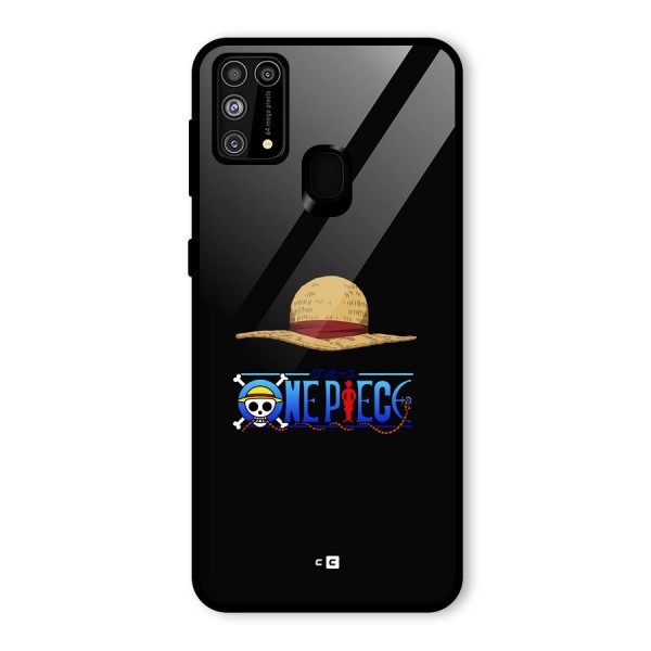 Straw Hat Glass Back Case for Galaxy F41