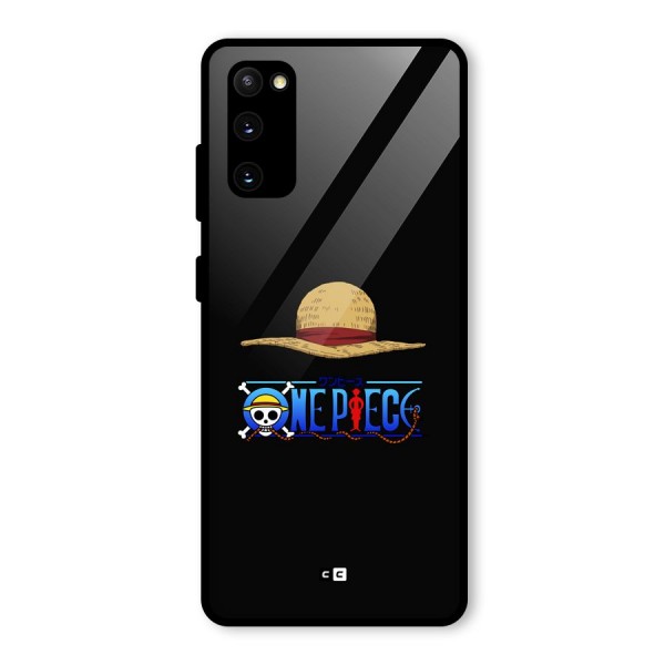 Straw Hat Glass Back Case for Galaxy S20 FE 5G