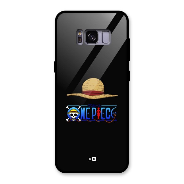 Straw Hat Glass Back Case for Galaxy S8