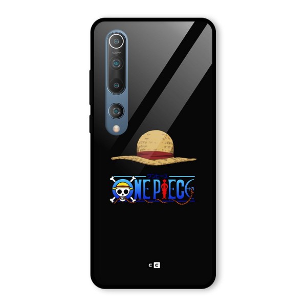 Straw Hat Glass Back Case for Mi 10