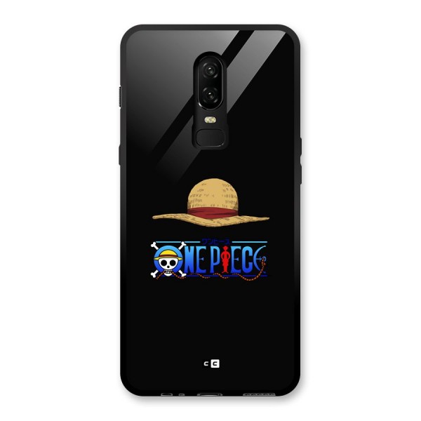Straw Hat Glass Back Case for OnePlus 6