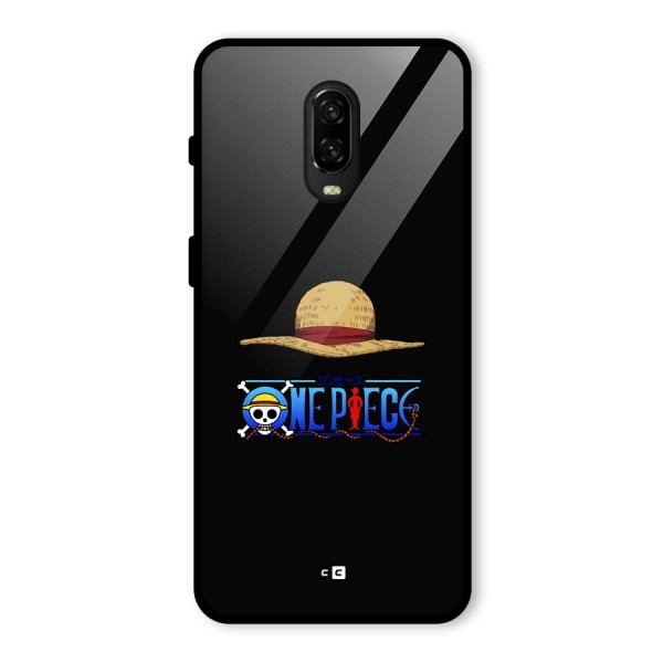 Straw Hat Glass Back Case for OnePlus 6T