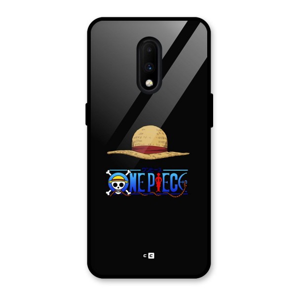 Straw Hat Glass Back Case for OnePlus 7