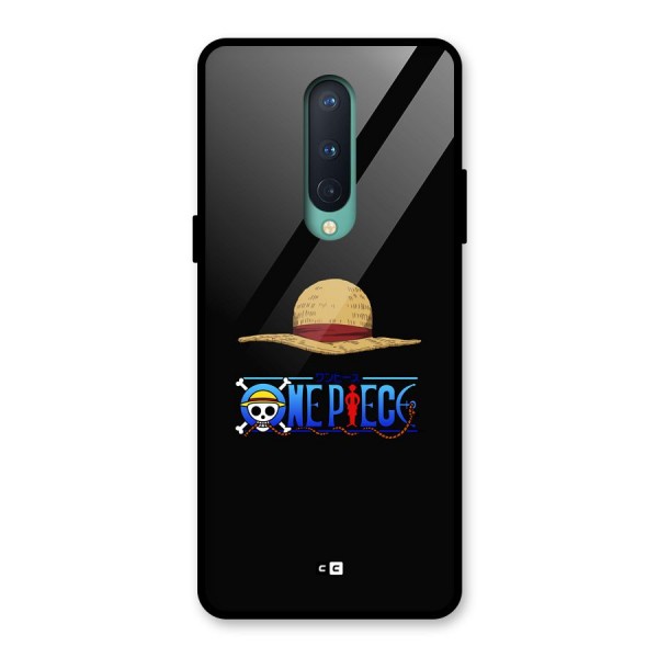 Straw Hat Glass Back Case for OnePlus 8