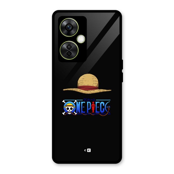 Straw Hat Glass Back Case for OnePlus Nord CE 3 Lite