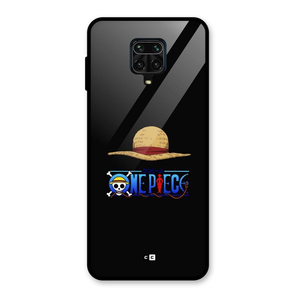 Straw Hat Glass Back Case for Poco M2 Pro