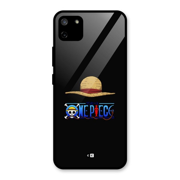 Straw Hat Glass Back Case for Realme C11