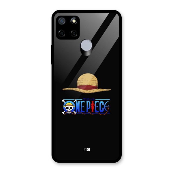 Straw Hat Glass Back Case for Realme C15