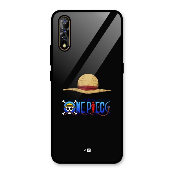Straw Hat Glass Back Case for Vivo S1