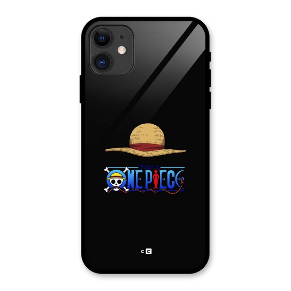 Straw Hat Glass Back Case for iPhone 11