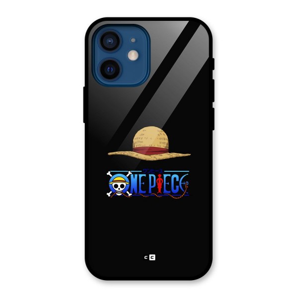 Straw Hat Glass Back Case for iPhone 12 Mini