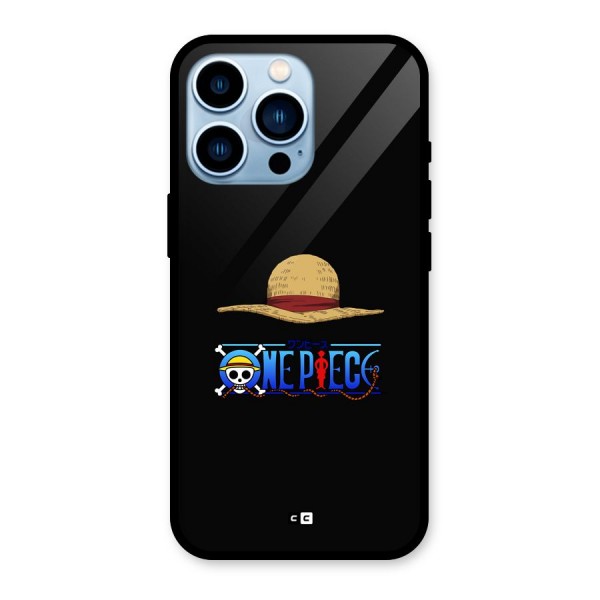Straw Hat Glass Back Case for iPhone 13 Pro